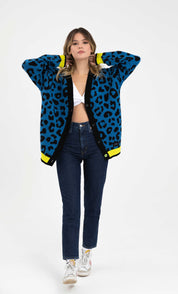 Cárdigan Leopardo
