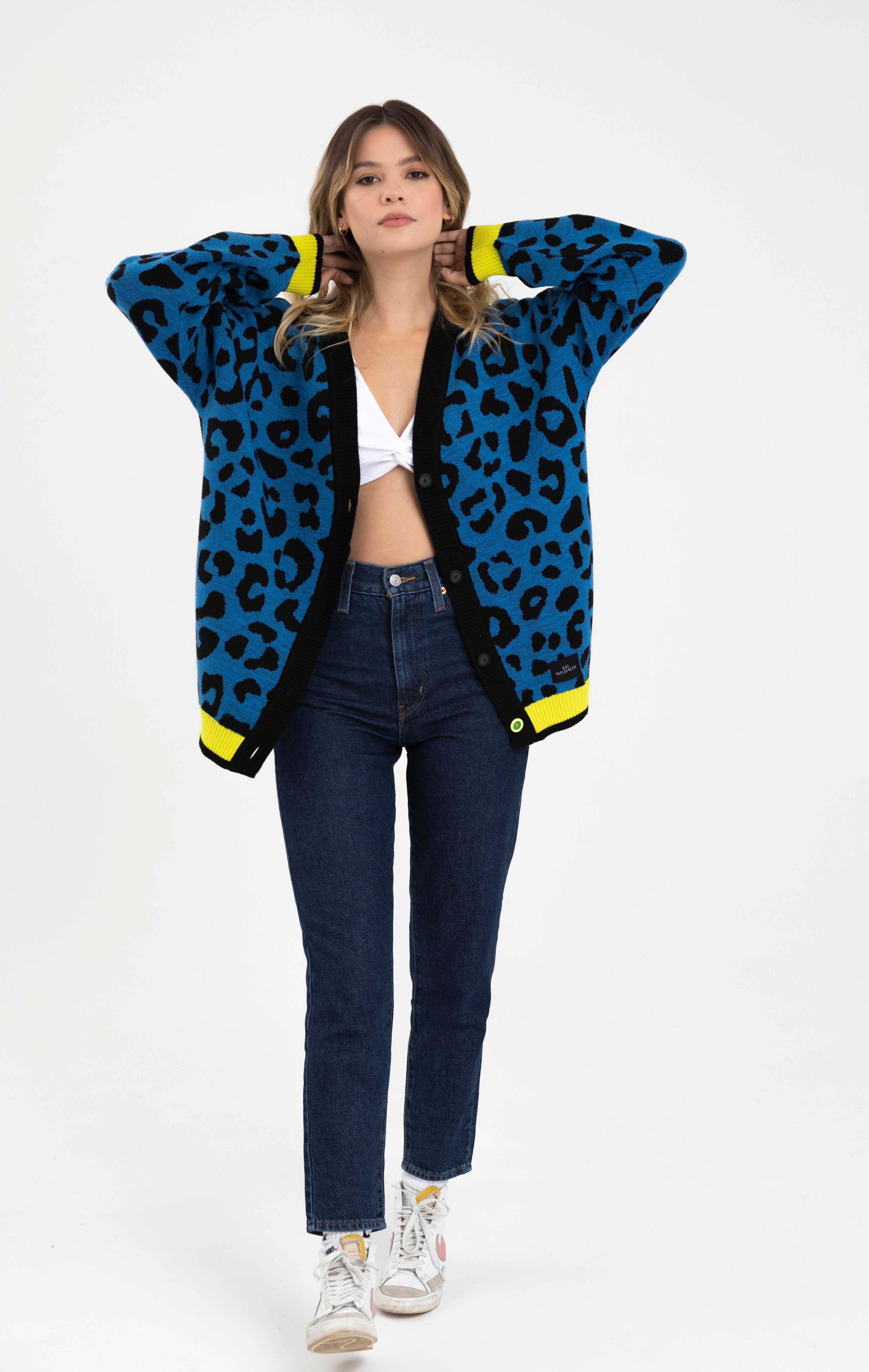 Cárdigan Leopardo