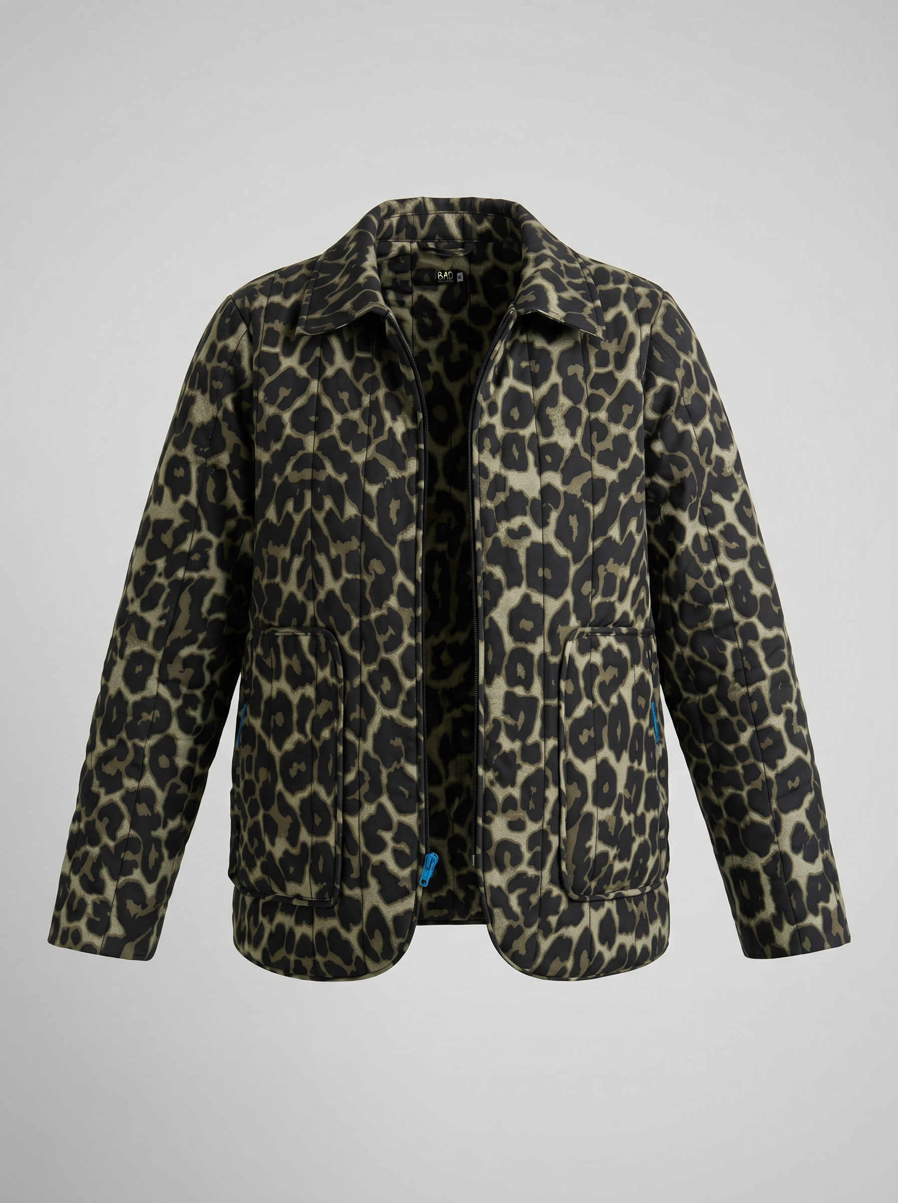 Chaqueta Leopardo Verde