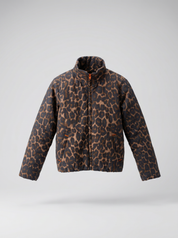 Chaqueta Leopardo Café