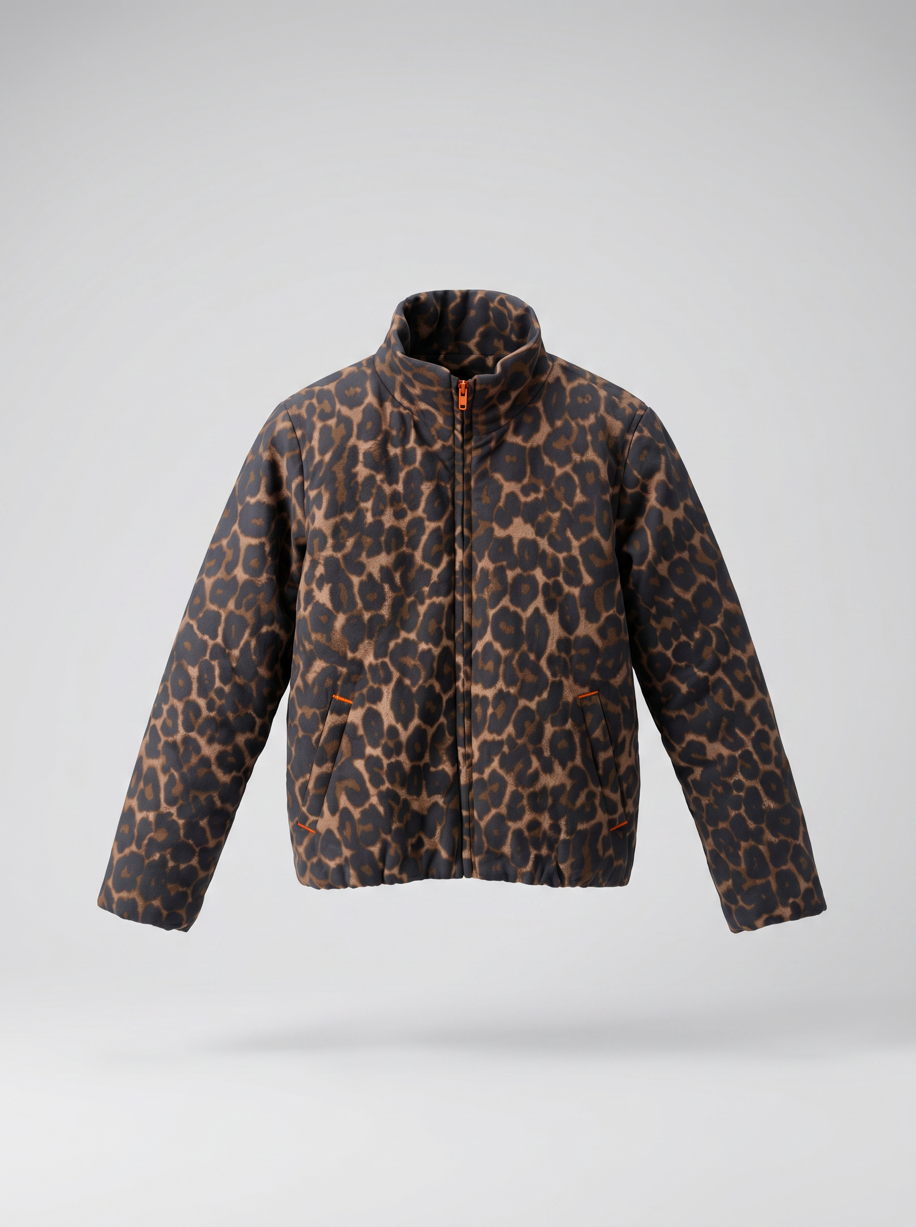 Chaqueta Leopardo Café